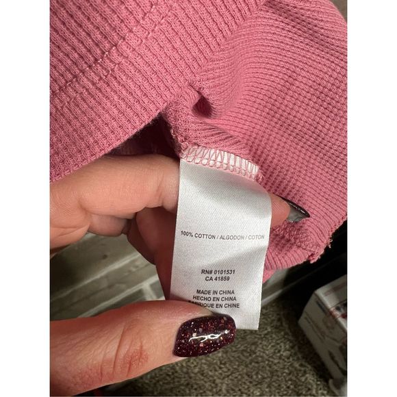 Care Bears Women's Thermal Shirt Graphic Tee Top Long Sleeve Pink Size 3X NWOT - Picture 4 of 7